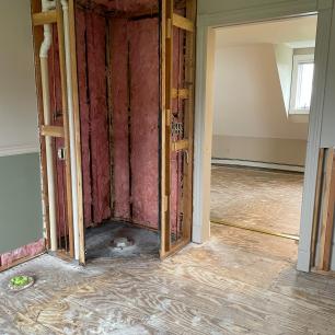 Bathroom Floor and Fixture Demolition