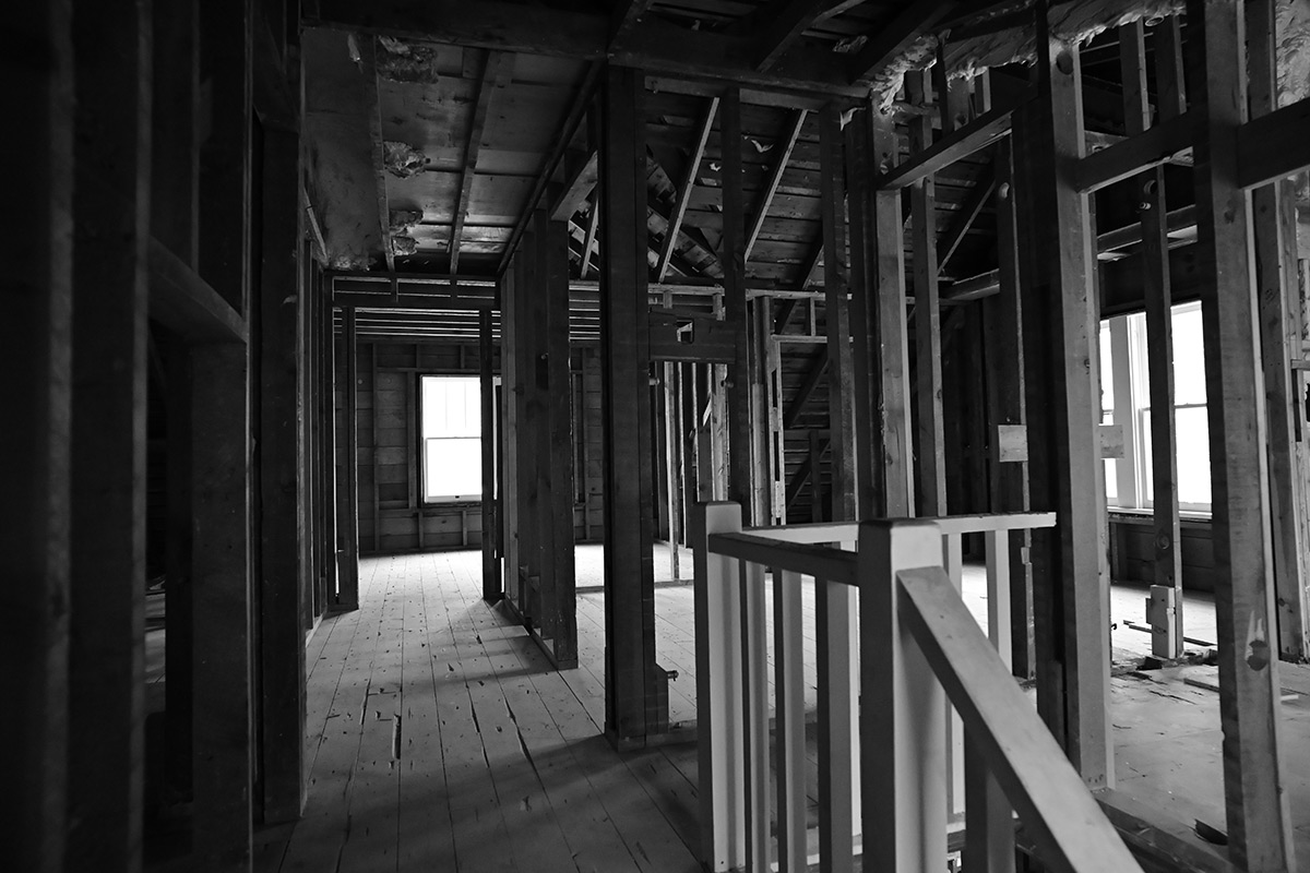 Cleaned fully demoed upstairs